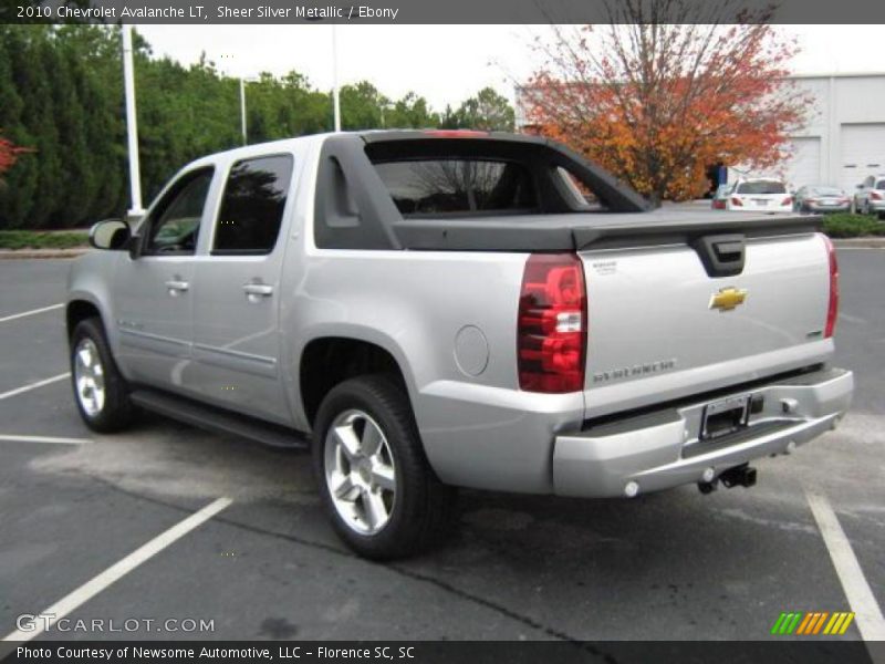 Sheer Silver Metallic / Ebony 2010 Chevrolet Avalanche LT