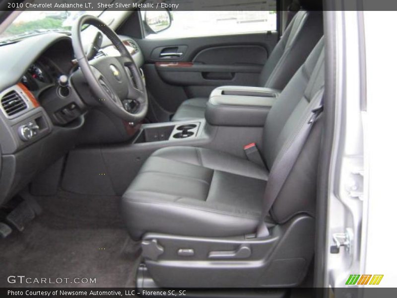 Sheer Silver Metallic / Ebony 2010 Chevrolet Avalanche LT