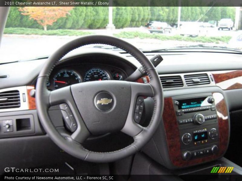 Sheer Silver Metallic / Ebony 2010 Chevrolet Avalanche LT