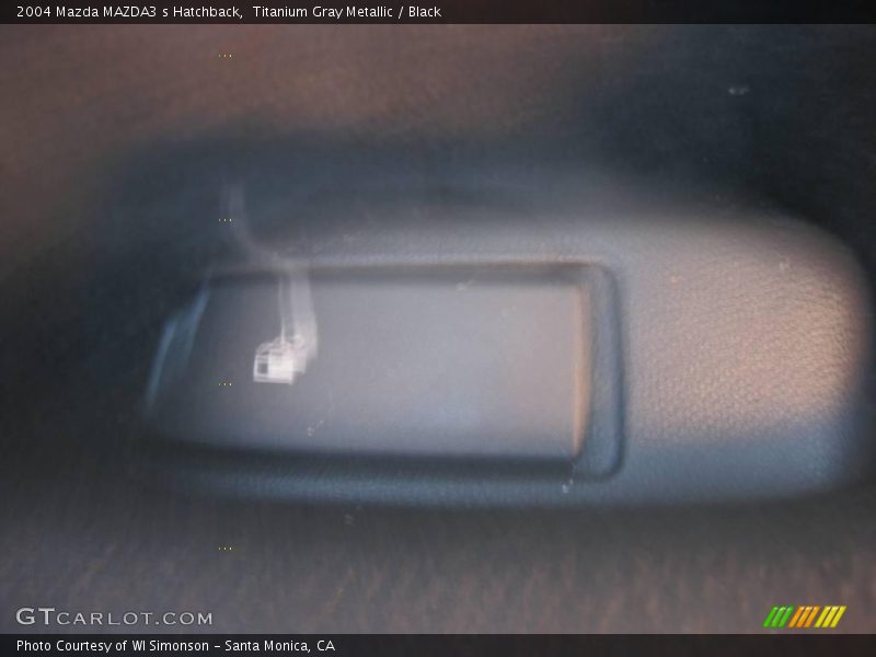 Titanium Gray Metallic / Black 2004 Mazda MAZDA3 s Hatchback