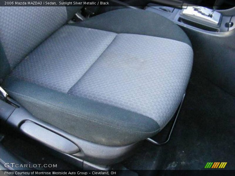 Sunlight Silver Metallic / Black 2006 Mazda MAZDA3 i Sedan