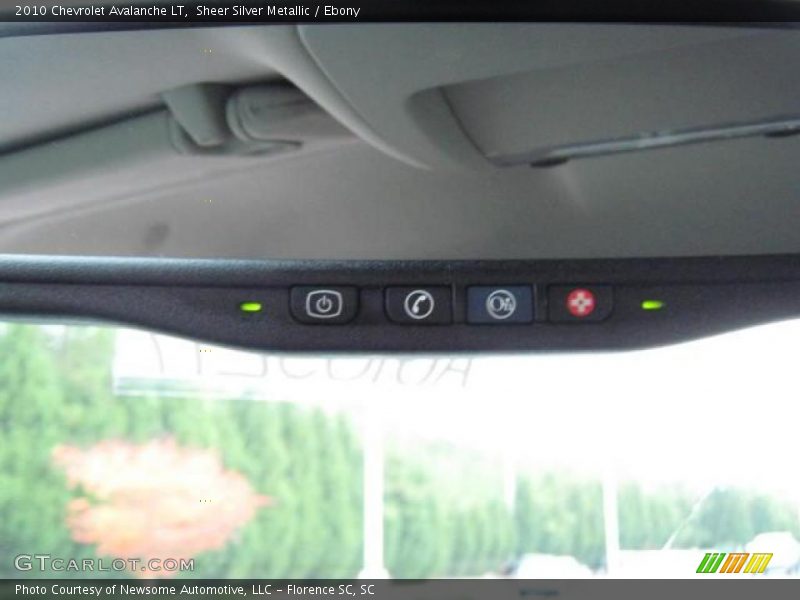 Sheer Silver Metallic / Ebony 2010 Chevrolet Avalanche LT