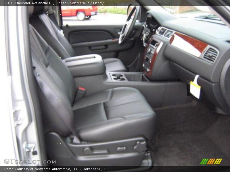 Sheer Silver Metallic / Ebony 2010 Chevrolet Avalanche LT