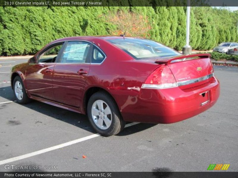 Red Jewel Tintcoat / Neutral 2010 Chevrolet Impala LT