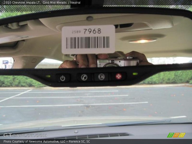 Gold Mist Metallic / Neutral 2010 Chevrolet Impala LT