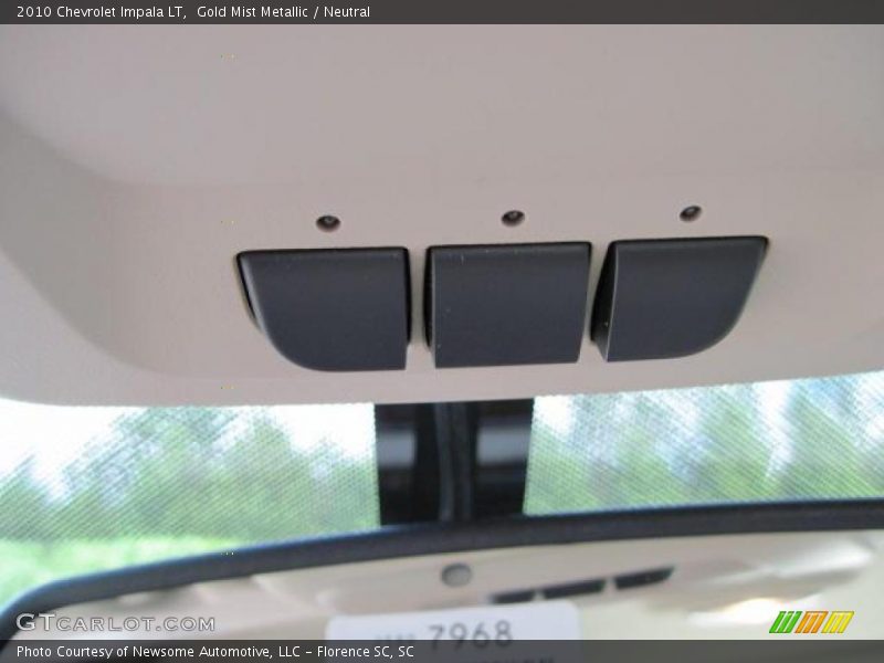 Gold Mist Metallic / Neutral 2010 Chevrolet Impala LT