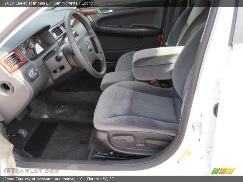 Summit White / Ebony 2010 Chevrolet Impala LT