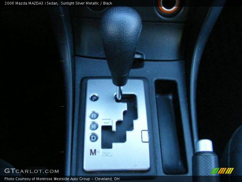 Sunlight Silver Metallic / Black 2006 Mazda MAZDA3 i Sedan