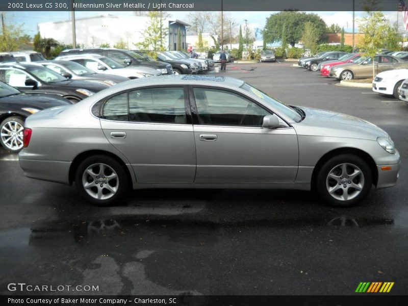 Millennium Silver Metallic / Light Charcoal 2002 Lexus GS 300