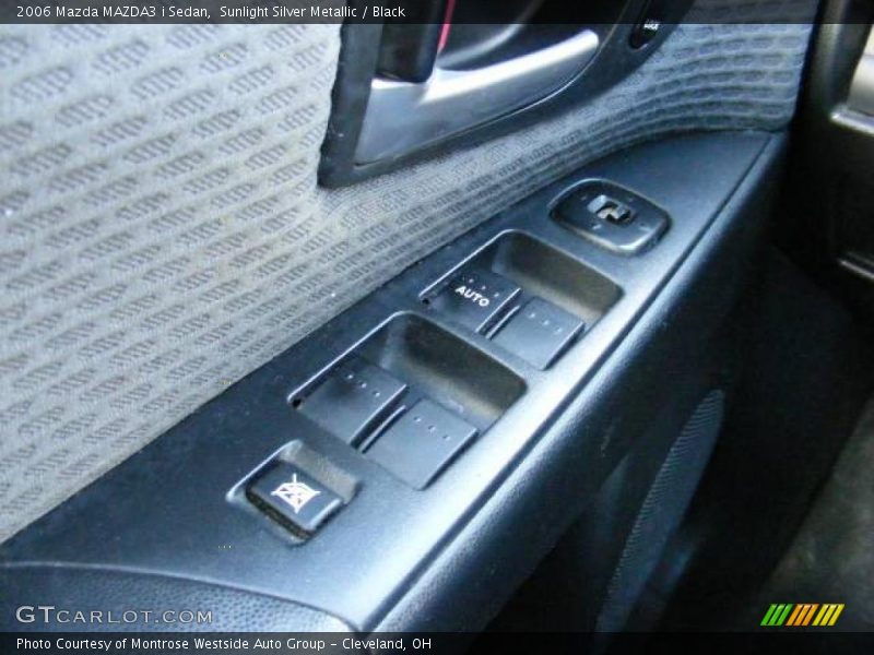 Sunlight Silver Metallic / Black 2006 Mazda MAZDA3 i Sedan