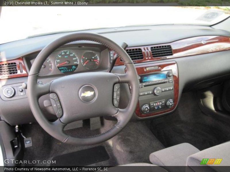Summit White / Ebony 2010 Chevrolet Impala LT