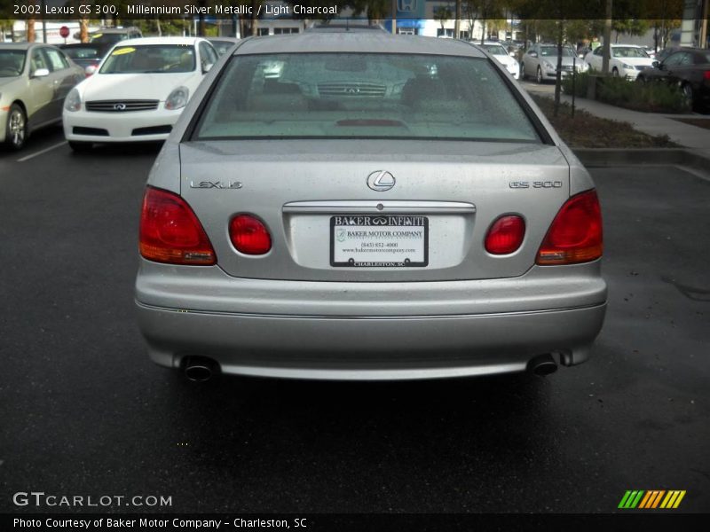 Millennium Silver Metallic / Light Charcoal 2002 Lexus GS 300