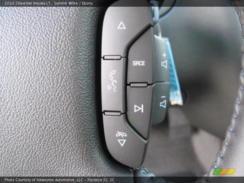 Summit White / Ebony 2010 Chevrolet Impala LT