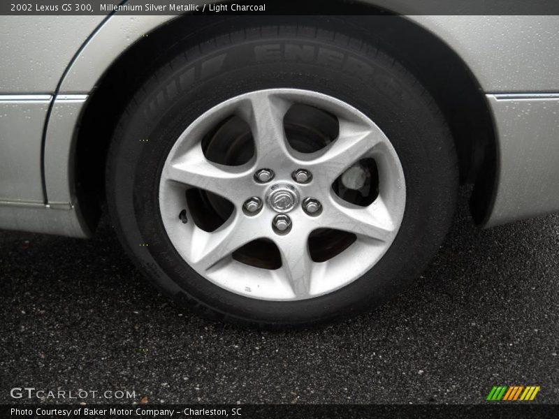 Millennium Silver Metallic / Light Charcoal 2002 Lexus GS 300