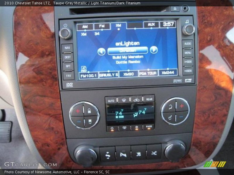 Taupe Gray Metallic / Light Titanium/Dark Titanium 2010 Chevrolet Tahoe LTZ