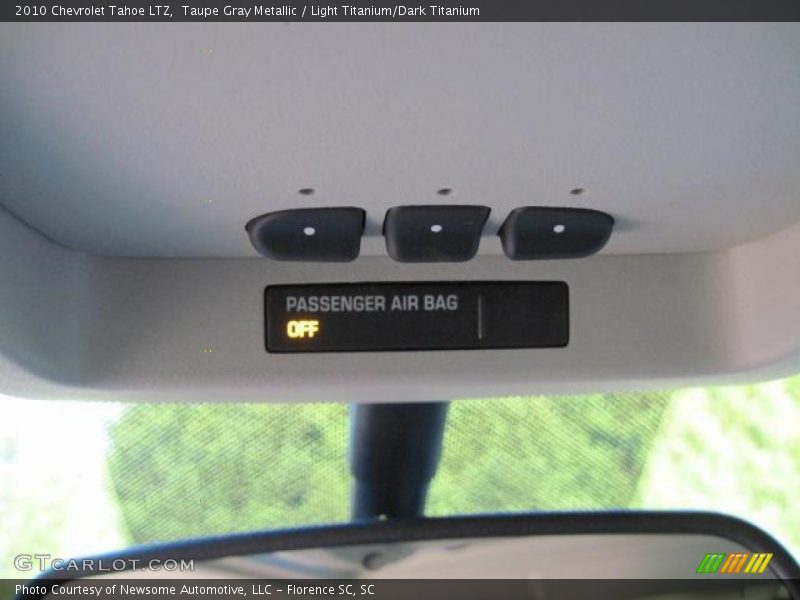 Taupe Gray Metallic / Light Titanium/Dark Titanium 2010 Chevrolet Tahoe LTZ