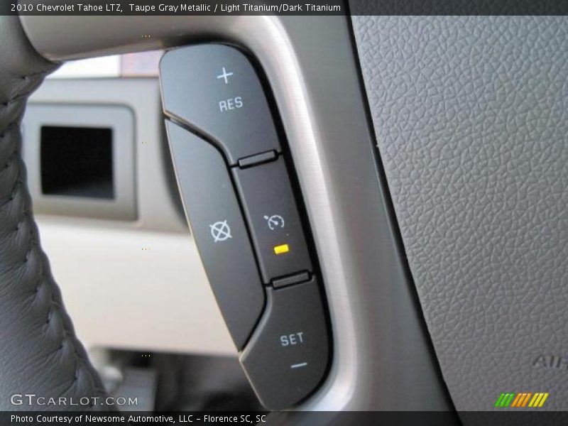 Taupe Gray Metallic / Light Titanium/Dark Titanium 2010 Chevrolet Tahoe LTZ