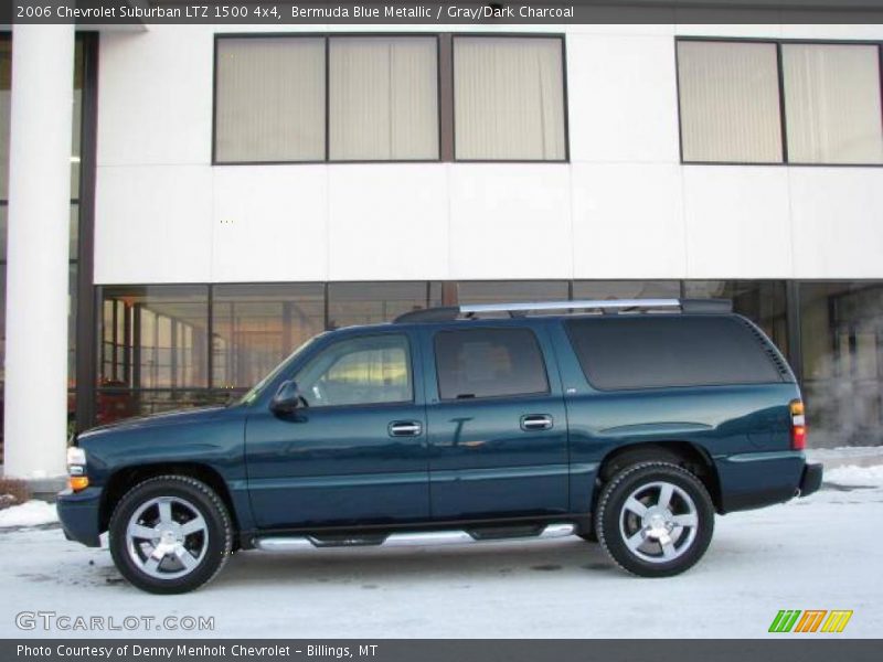 Bermuda Blue Metallic / Gray/Dark Charcoal 2006 Chevrolet Suburban LTZ 1500 4x4