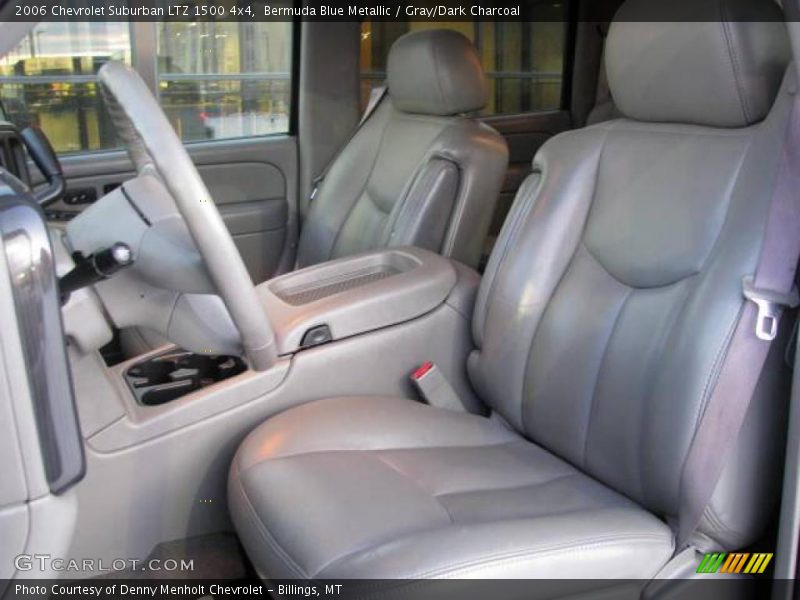 Bermuda Blue Metallic / Gray/Dark Charcoal 2006 Chevrolet Suburban LTZ 1500 4x4