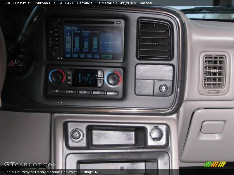 Bermuda Blue Metallic / Gray/Dark Charcoal 2006 Chevrolet Suburban LTZ 1500 4x4