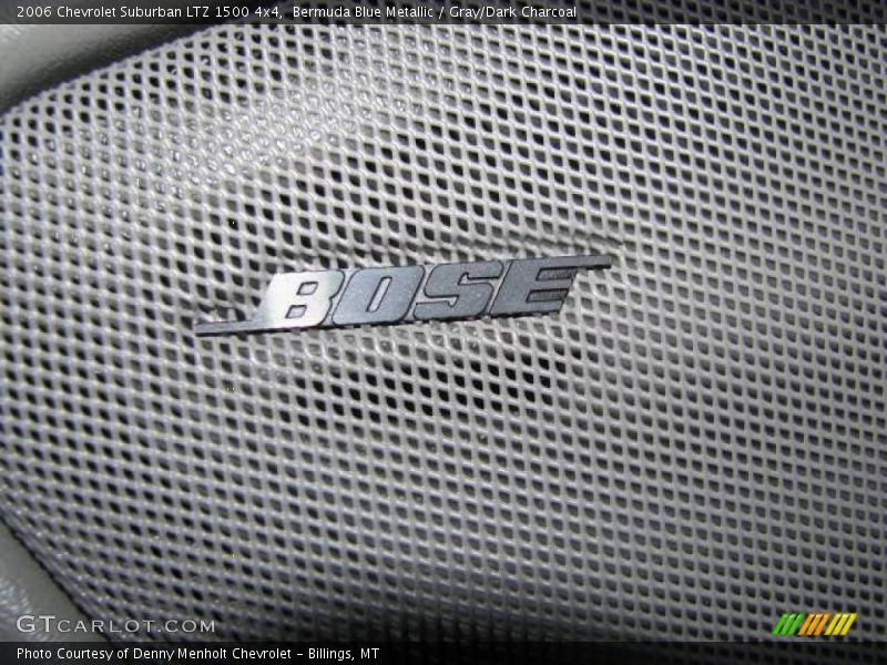 Bermuda Blue Metallic / Gray/Dark Charcoal 2006 Chevrolet Suburban LTZ 1500 4x4