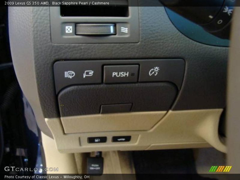 Black Sapphire Pearl / Cashmere 2009 Lexus GS 350 AWD