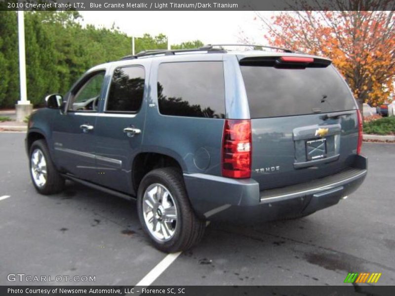 Blue Granite Metallic / Light Titanium/Dark Titanium 2010 Chevrolet Tahoe LTZ