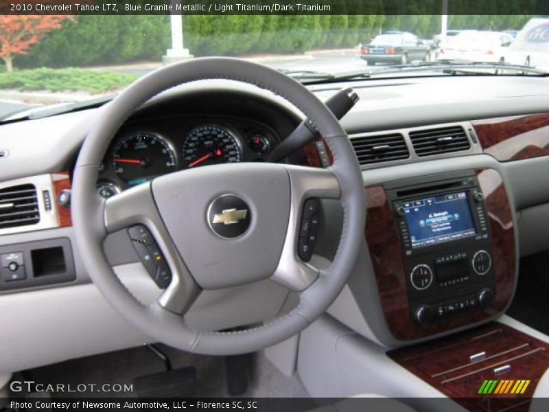 Blue Granite Metallic / Light Titanium/Dark Titanium 2010 Chevrolet Tahoe LTZ