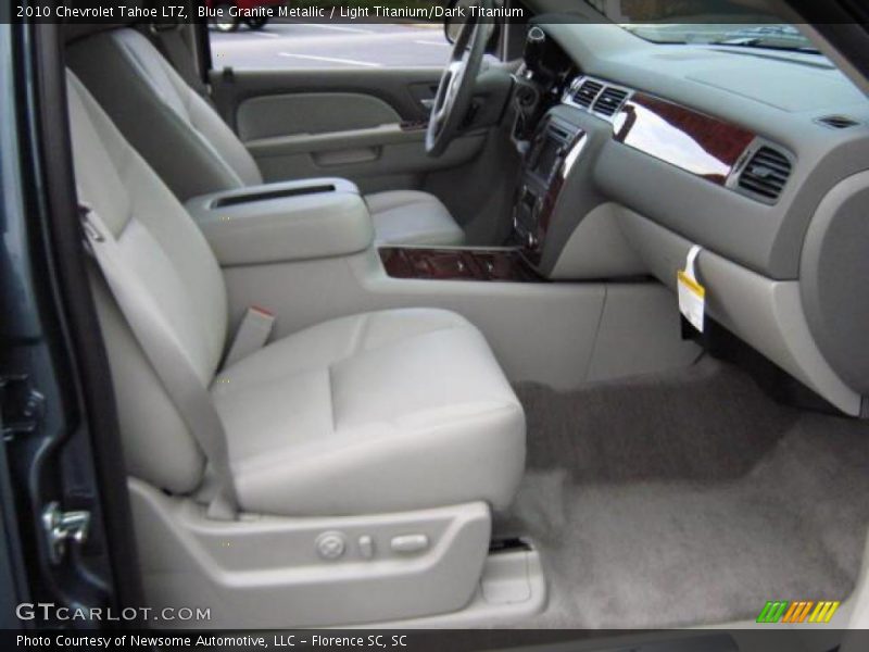 Blue Granite Metallic / Light Titanium/Dark Titanium 2010 Chevrolet Tahoe LTZ