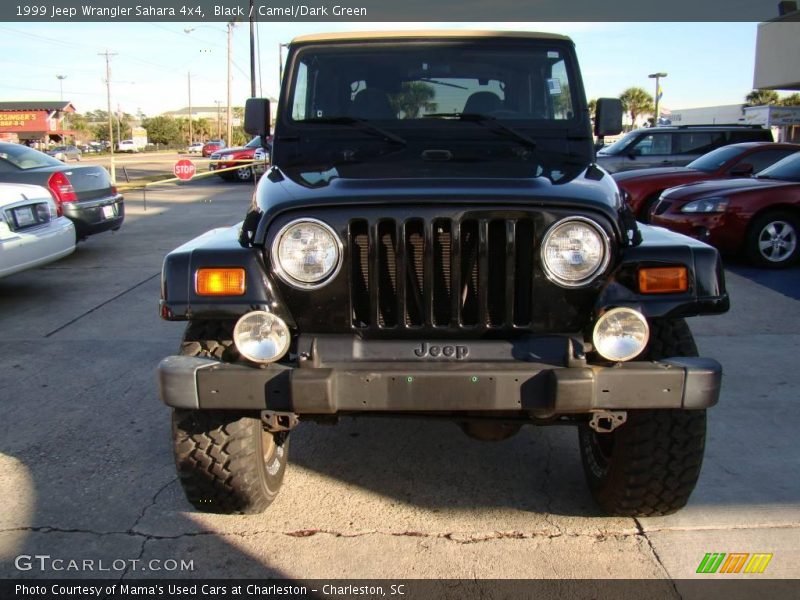 Black / Camel/Dark Green 1999 Jeep Wrangler Sahara 4x4
