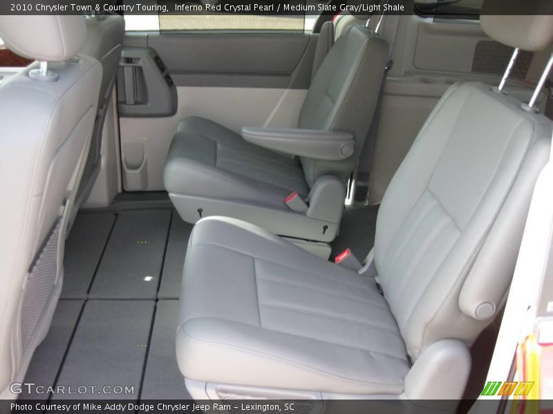 Inferno Red Crystal Pearl / Medium Slate Gray/Light Shale 2010 Chrysler Town & Country Touring