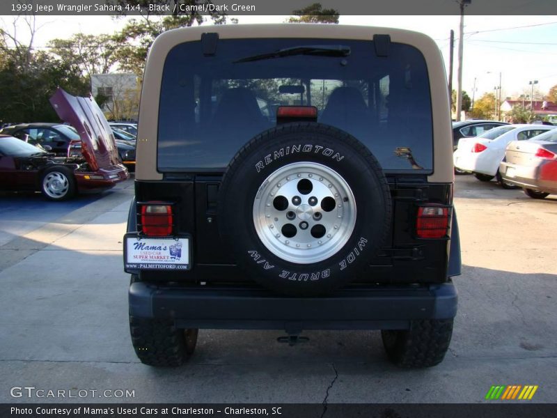 Black / Camel/Dark Green 1999 Jeep Wrangler Sahara 4x4