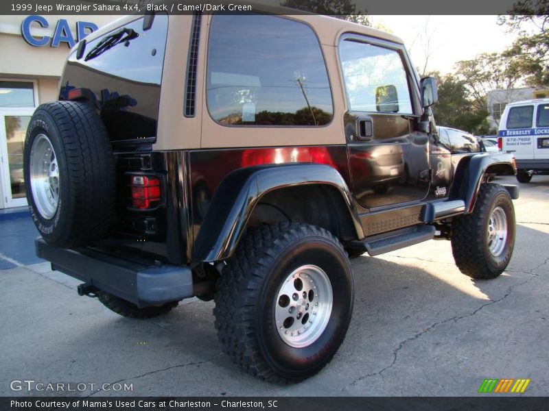 Black / Camel/Dark Green 1999 Jeep Wrangler Sahara 4x4