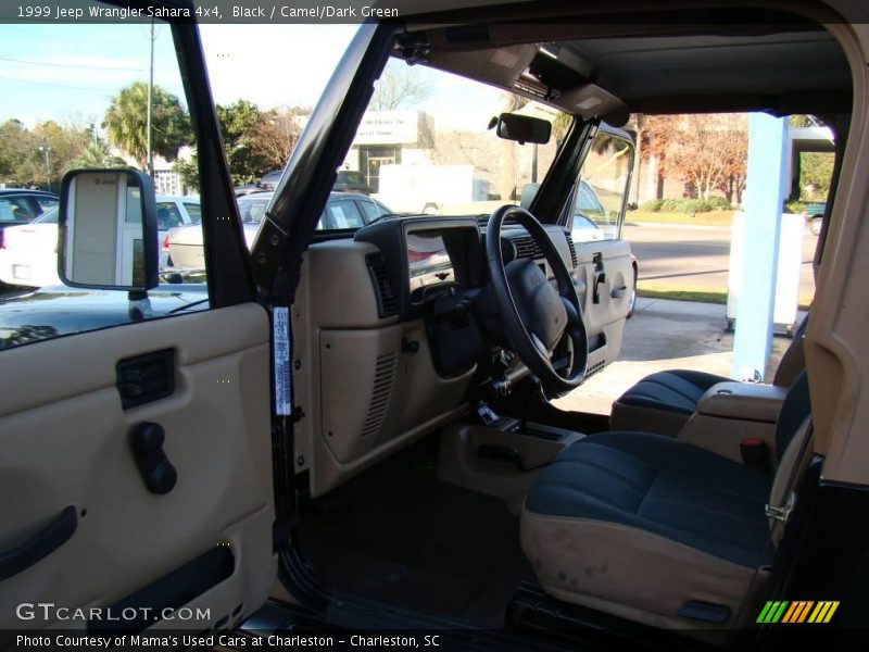 Black / Camel/Dark Green 1999 Jeep Wrangler Sahara 4x4