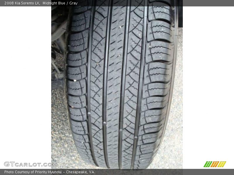 Midnight Blue / Gray 2008 Kia Sorento LX