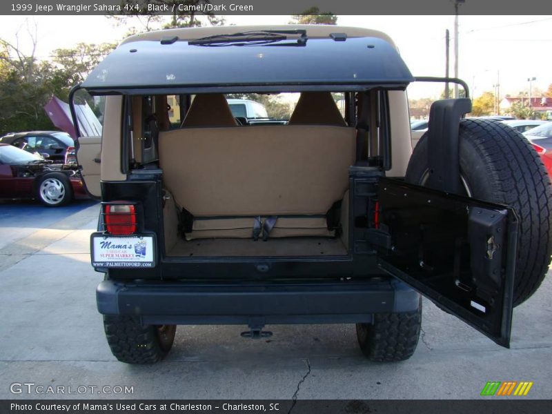Black / Camel/Dark Green 1999 Jeep Wrangler Sahara 4x4