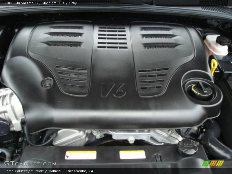 Midnight Blue / Gray 2008 Kia Sorento LX