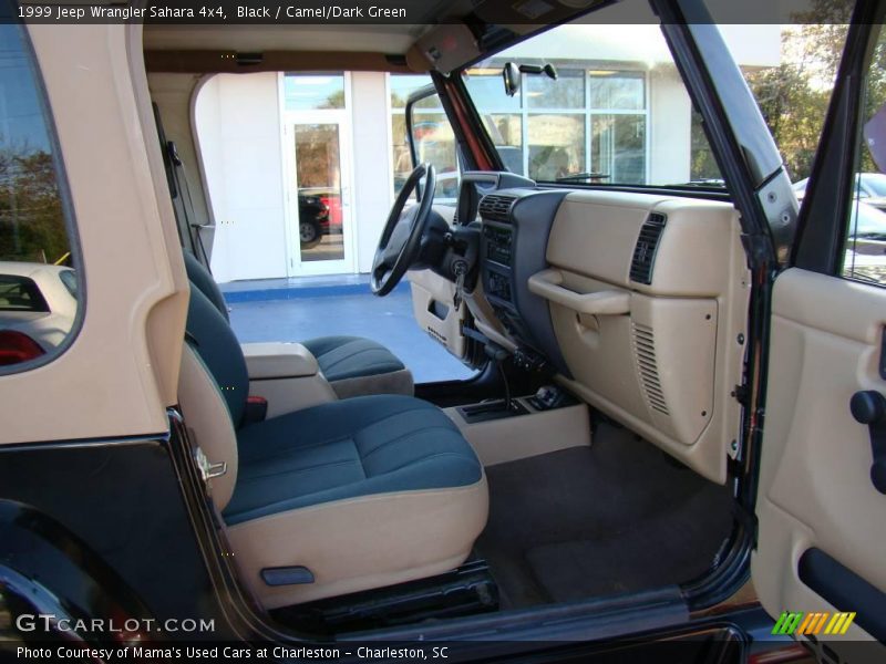 Black / Camel/Dark Green 1999 Jeep Wrangler Sahara 4x4