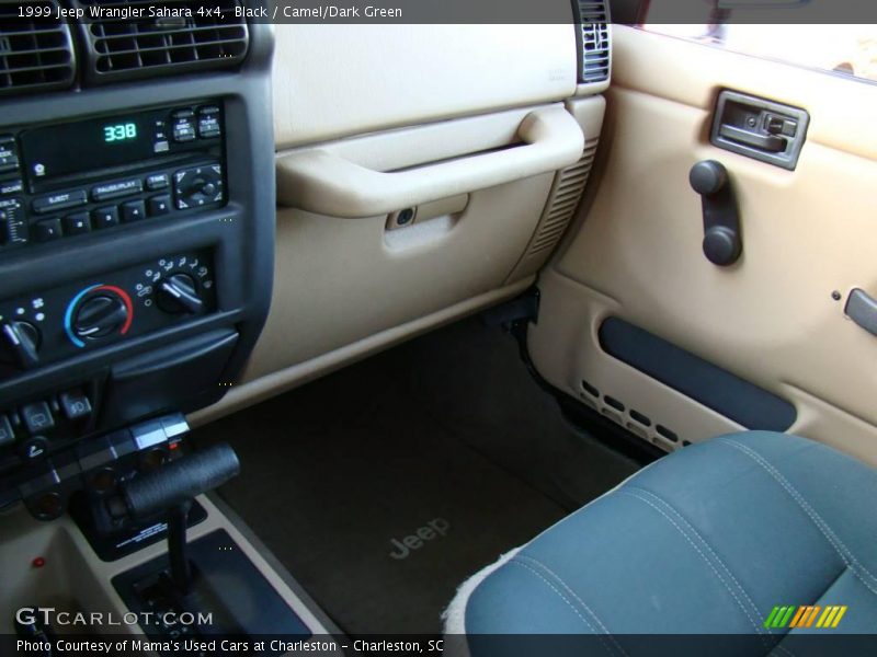 Black / Camel/Dark Green 1999 Jeep Wrangler Sahara 4x4
