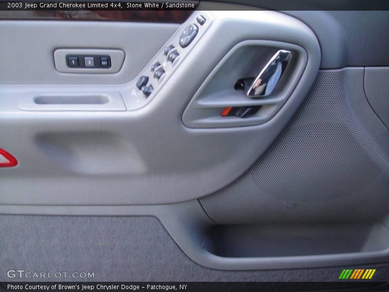 Stone White / Sandstone 2003 Jeep Grand Cherokee Limited 4x4