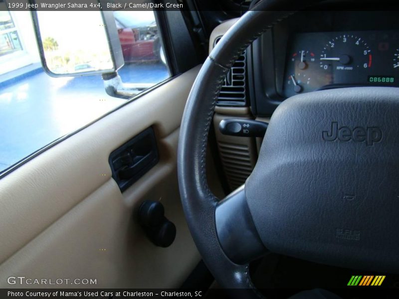 Black / Camel/Dark Green 1999 Jeep Wrangler Sahara 4x4