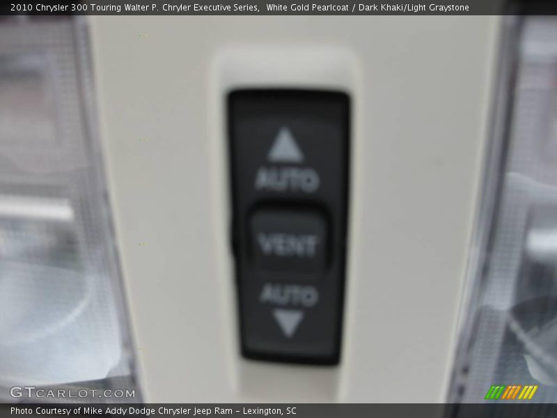 White Gold Pearlcoat / Dark Khaki/Light Graystone 2010 Chrysler 300 Touring Walter P. Chryler Executive Series