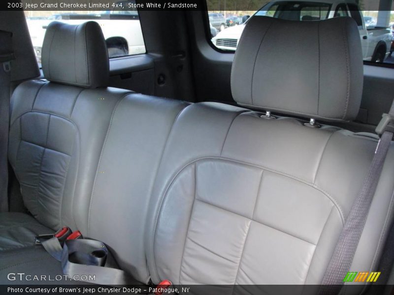 Stone White / Sandstone 2003 Jeep Grand Cherokee Limited 4x4
