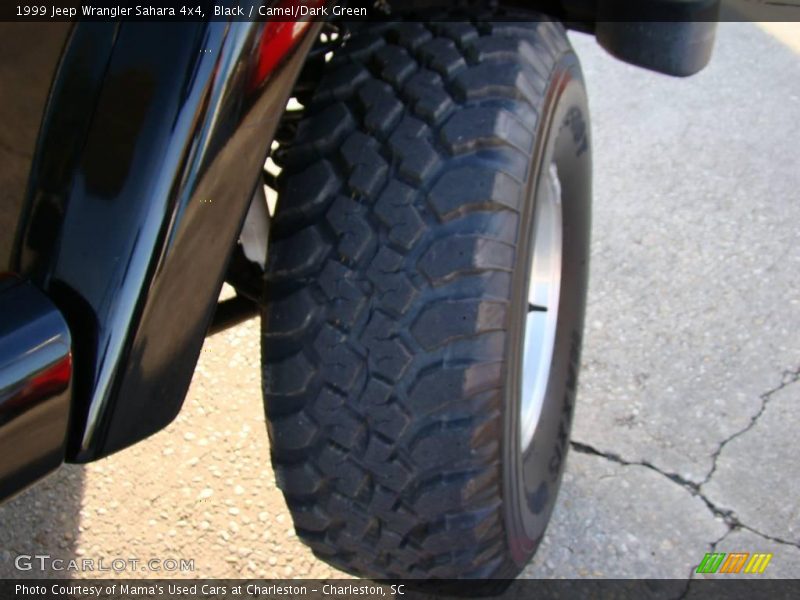 Black / Camel/Dark Green 1999 Jeep Wrangler Sahara 4x4