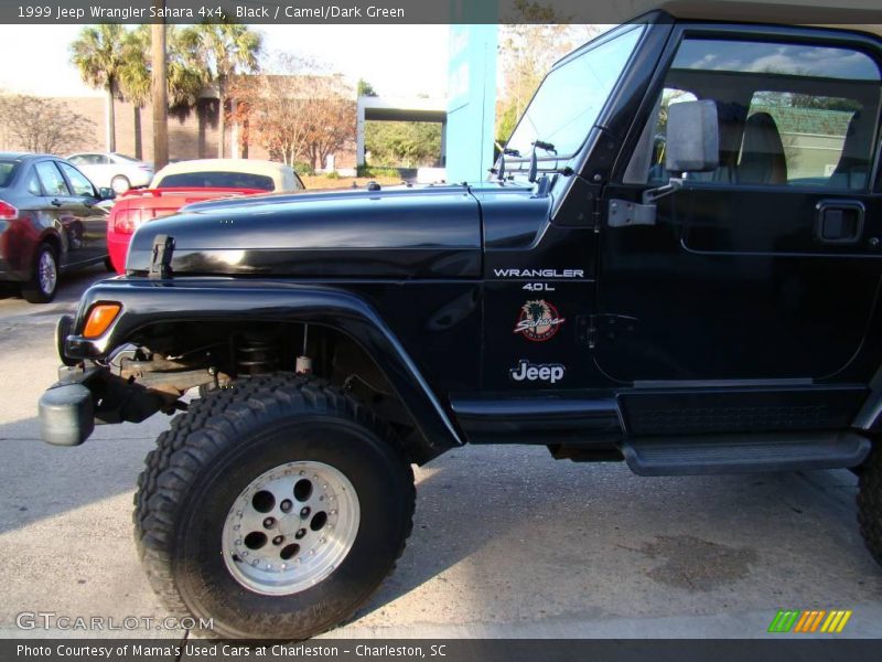 Black / Camel/Dark Green 1999 Jeep Wrangler Sahara 4x4