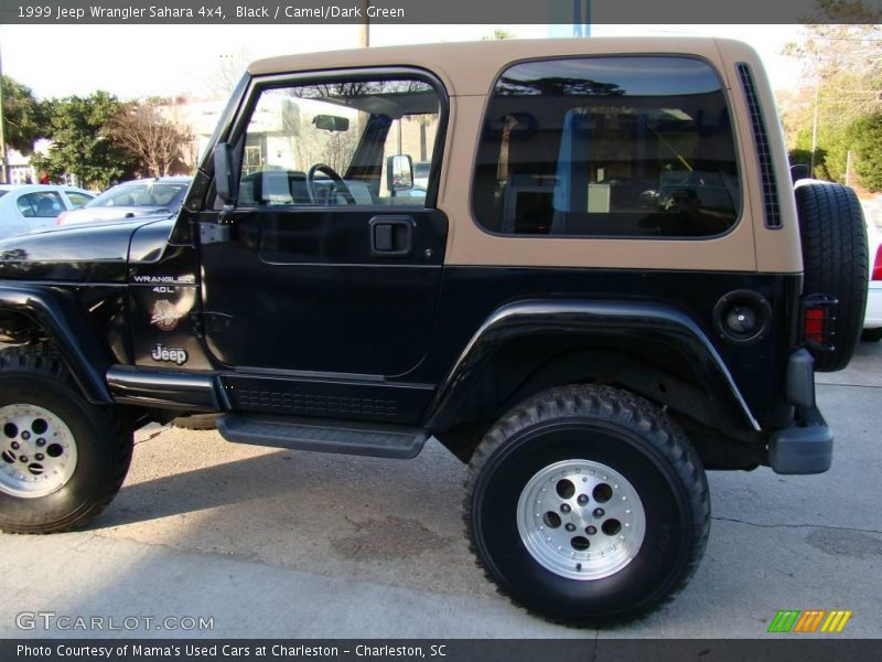 Black / Camel/Dark Green 1999 Jeep Wrangler Sahara 4x4