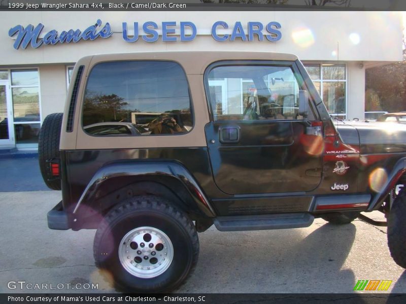 Black / Camel/Dark Green 1999 Jeep Wrangler Sahara 4x4