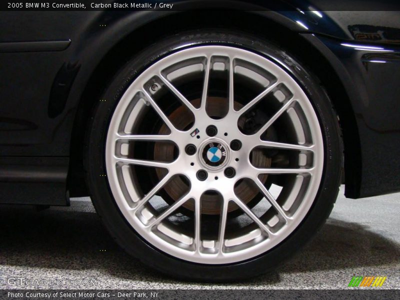 Carbon Black Metallic / Grey 2005 BMW M3 Convertible