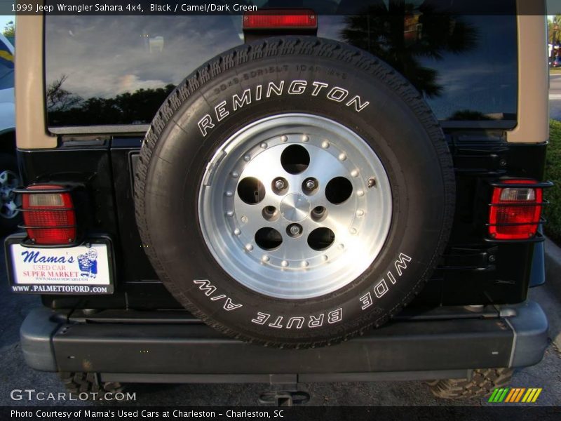 Black / Camel/Dark Green 1999 Jeep Wrangler Sahara 4x4