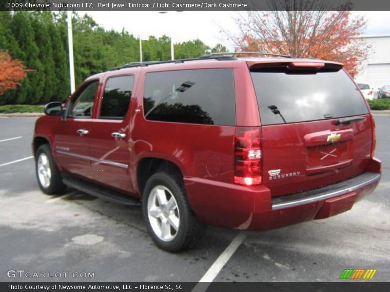 Red Jewel Tintcoat / Light Cashmere/Dark Cashmere 2009 Chevrolet Suburban LTZ